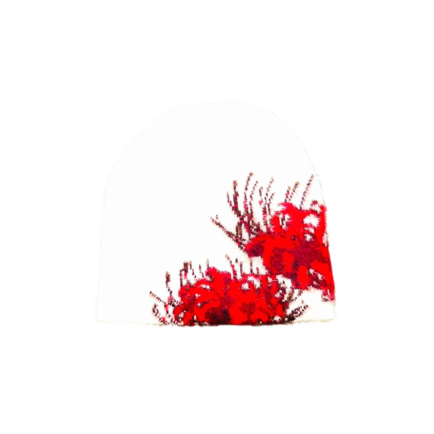 white satin lined spiderlily beanie hat knit cap toque mohair jacquard
unisex winter streetwear slouchy cuffed skullcap onesize stretch fit
hair friendly satin lining anti frizz does not mess up hair reduce friction
moisture retention protect curly wavy straight hair curls waves braids locs
tokyo ghoul inspired anime merch tokyo inspired dark anime gothic ghoulcore
premium limited drop white satin inner seika one free shipping :)