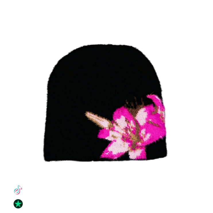 "LILY" SATIN-LINED MOHAIR BEANIE