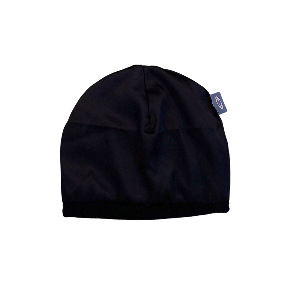 reduces friction, prevents frizz, keeps moisture, protects curls, anti-static lining, helps prevent breakage, curl definition, hydratio, satin lining, black beanie, inner satin