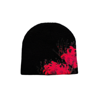 black satin lined spiderlily beanie mohair outer jacquard knit
unisex winter streetwear beanie black soft fluffy knit slouchy cuffed
hair friendly satin lining anti frizz reduce friction moisture retention anti static
protect curls waves braids locs less breakage hair protection beanie
tokyo ghoul inspired anime merch tokyo streetwear dark anime gothic ghoulcore
limited drop premium black beanie satin inner seika one