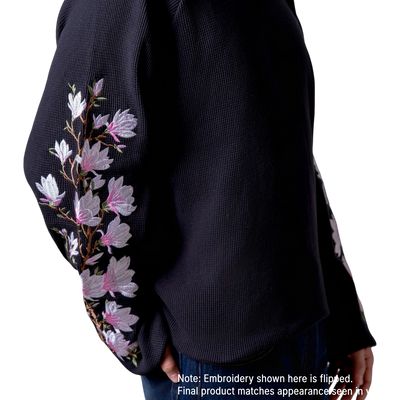 "MAGNOLIA" WAFFLE KNIT THERMAL