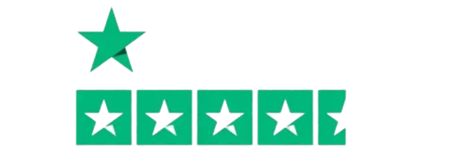 Trustpilot Rating 4.5 •  reviews